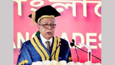 দেশের ও বিশ্ববিদ্যালয়ের ঋণ ভুলে যাবেন না: রাষ্ট্রপতি
