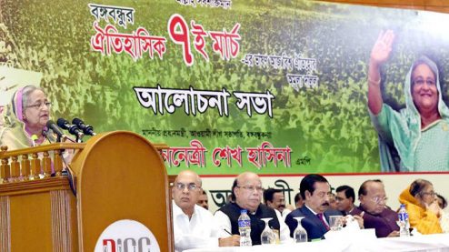 ৭ মার্চের ভাষণে মা’র নির্দেশনা মেনেছিলেন বাবা : শেখ হাসিনা