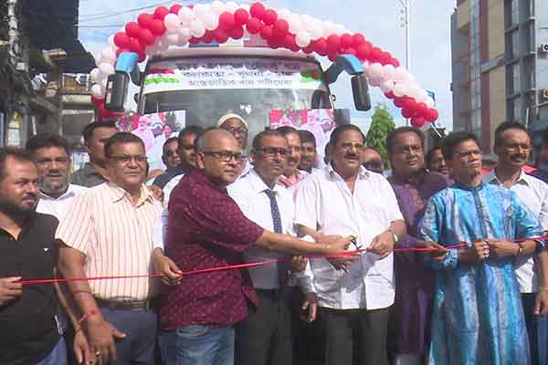 খুলনা-কলকাতা বাস সার্ভিসের উদ্বোধন