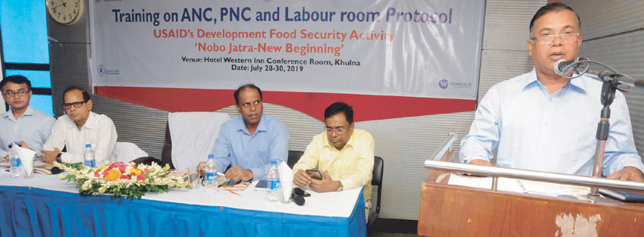 এসডিজি অর্জনে মা ও শিশু মৃত্যুহার হ্রাস  করতে হবে : শেখ ইউসুফ হারুন