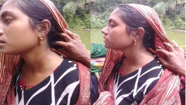 যশোরের গৃহবধূর গলাকাটার অভিযোগ