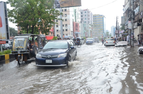 খুলনায় বছরের রেকর্ড পরিমাণ বৃষ্টি