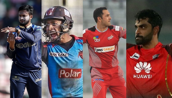 বিপিএলের সেরা পাঁচ বোলার ও ব্যাটসম্যান