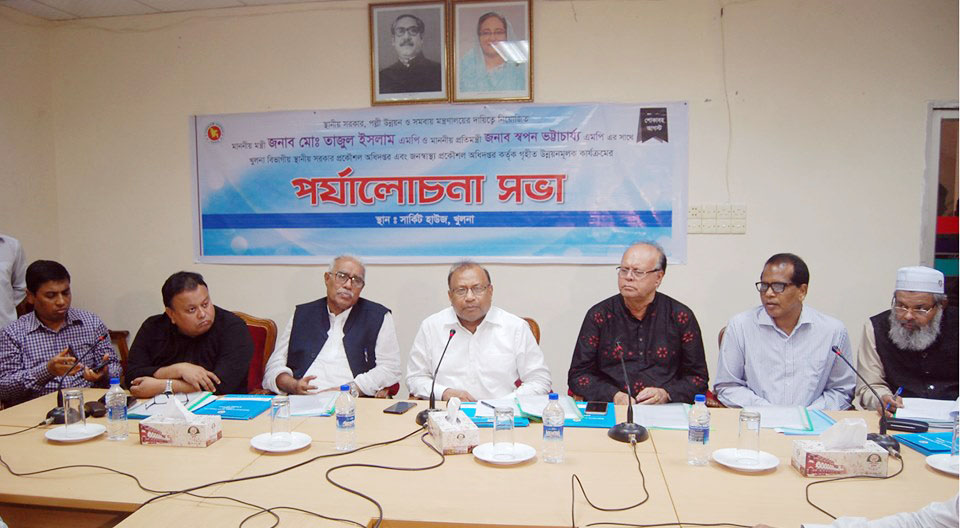 সুষ্ঠ বর্জ্য ব্যবস্থাপনার মাধ্যমে পরিকল্পিত নগর গড়ে তুলতে হবে-এলজিআরডি মন্ত্রী