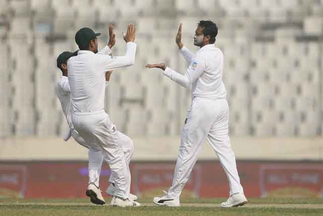 বাংলাদেশের টেস্ট জার্সিতেও লাগছে নাম ও নম্বর