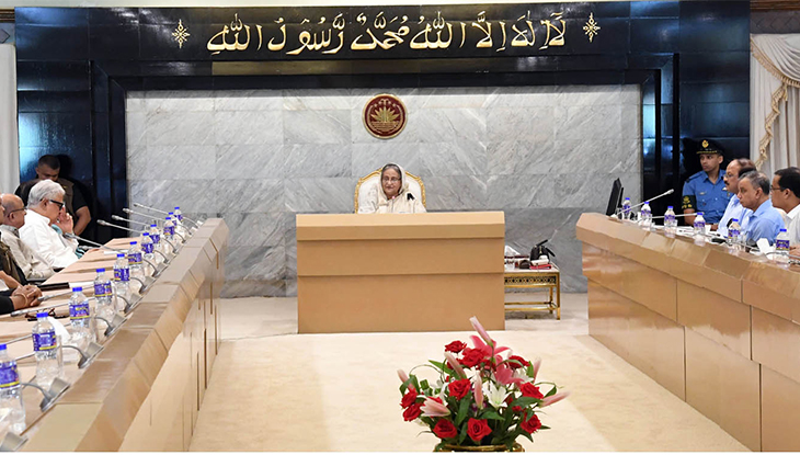 অগ্রাধিকার ভিত্তিতে মন্ত্রণালয়গুলোকে প্রকল্প গ্রহণের নির্দেশ প্রধানমন্ত্রীর