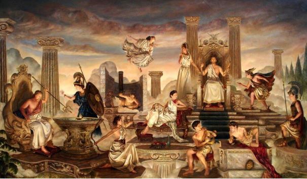 মনুষ্যজাতীর ও প্রথম নারীর সৃষ্টি জিউস ও ক্রনাসের যুদ্ধ