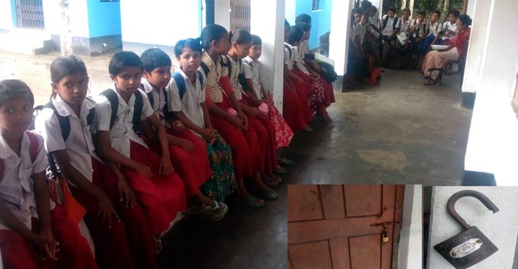 আশাশুনিতে স্কুলের তালায় সুপার গ্লু আঠা!
