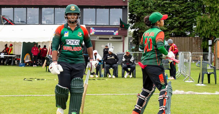 টানা দ্বিতীয় জয়ে টেবিলের শীর্ষে বাংলাদেশ