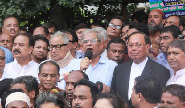 দেশকে বিপদগ্রস্ত করার জন্য গভীর চক্রান্ত শুরু হয়েছে -মির্জা ফখরুল