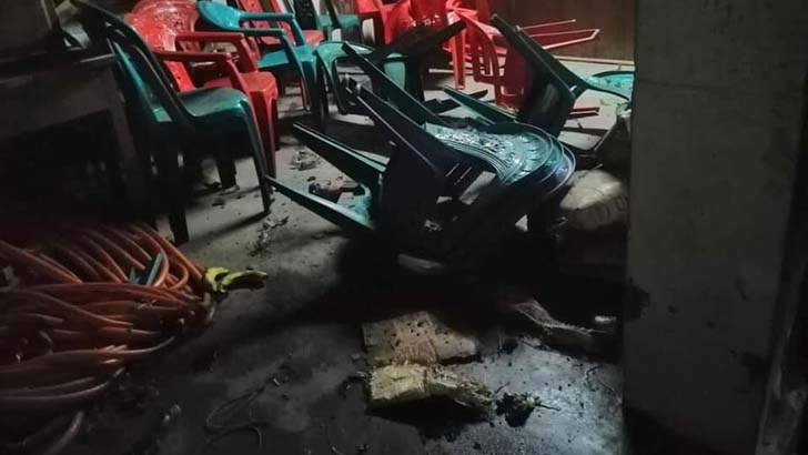 খুলনায় আওয়ামী লীগ অফিসে বোমা বিস্ফোরণ