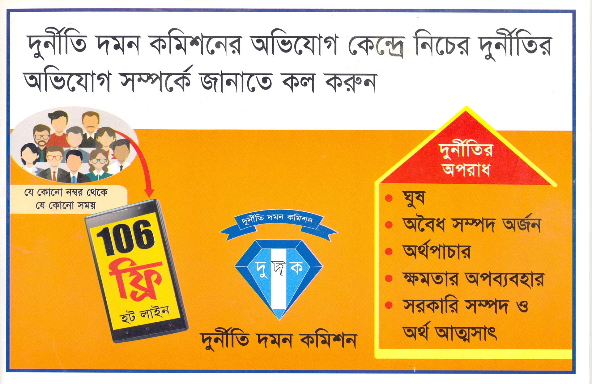খুলনায় সরকারী দপ্তরের চিহৃিত দুর্নীতিবাজ কর্মকর্তা এবং কর্মচারীরা এখনও দুদকের ধরা ছোঁয়ার বাইরে