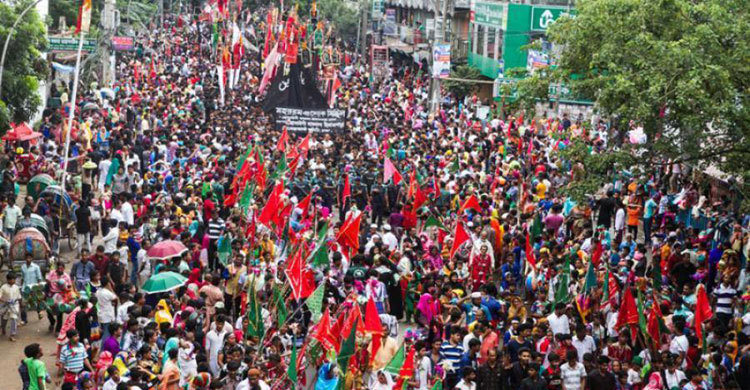 তাজিয়া মিছিলে রক্তাক্ত মাতম নিষিদ্ধসহ ১৩ নির্দেশনা