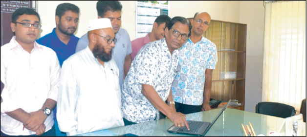 খুবিতে প্রথমবর্ষে ভর্তি ও ৬ষ্ঠ  সমাবর্তনে  অনলাইনে রেজিস্ট্রেশন কার্যক্রম উদ্বোধন