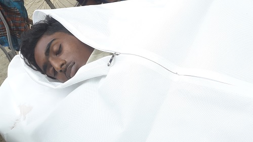 শার্শায় বালু বোঝাই ট্রাকের চাপায় মোটরসাইকেল চালক নিহত