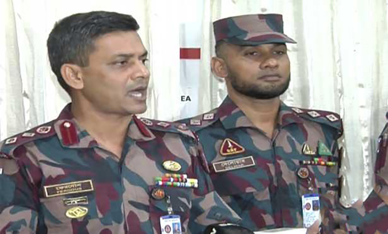 আগে গুলি চালায় বিএসএফ : সংবাদ সম্মেলনে বিজিবি