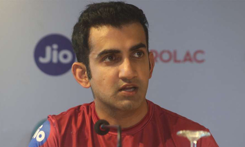 দিল্লিতে বাংলাদেশ-ভারত ম্যাচ বাতিলের পক্ষে গম্ভীর