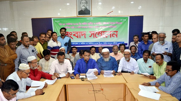 পাল্টা সংবাদ সম্মেলনে অভিযোগ খন্ডন করলেন আ’লীগ নেতা আশরাফ