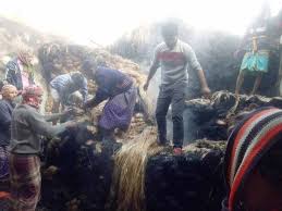 নগরীতে পাটের গুদামে অগ্নিকান্ড: ২ ঘন্টায় নিয়ন্ত্রণে