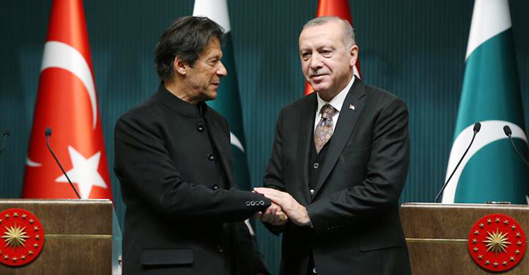 সিরিয়ায় অভিযান : এরদোয়ানকে ইমরান খানের পূর্ণ সমর্থন