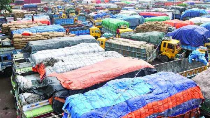 হিলি স্থলবন্দরে ৭ দিন আমদানি-রফতানি বন্ধ