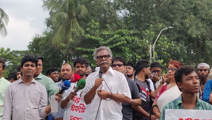 আবরার অসংখ্য মানুষের দাবি জানিয়ে নিহত হয়েছেন : আনু মুহাম্মদ