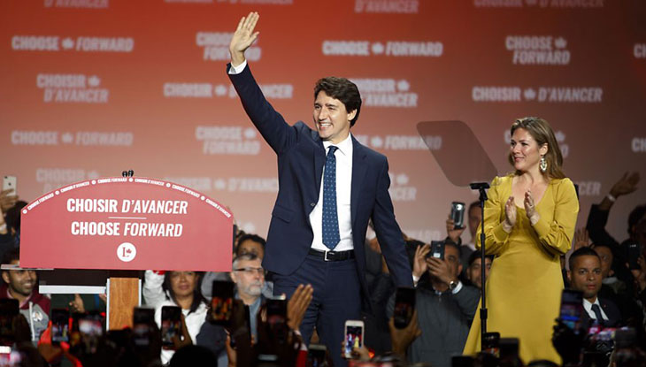 জিতলেন ট্রুডো, হারালেন একক সংখ্যাগরিষ্ঠতা