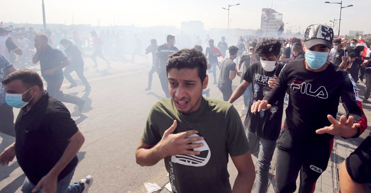 ইরাকে ফের সরকারবিরোধী বিক্ষোভ, একদিনে নিহত ৪০