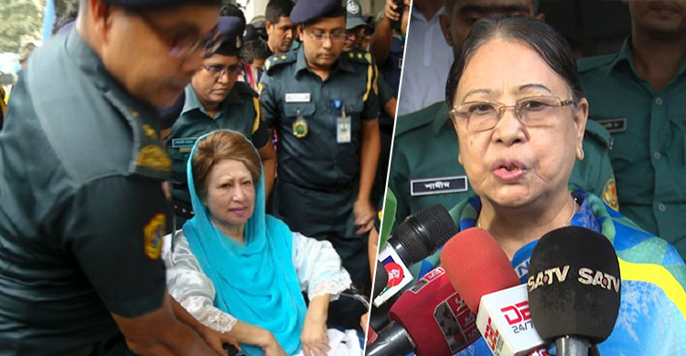 বিদেশে যাওয়ার বিষয়ে কিছু বলেননি খালেদা