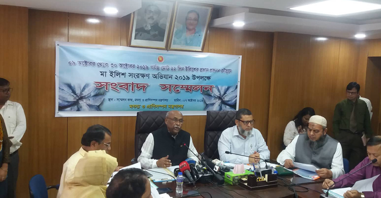 পাইকারি বাজারে ইলিশের কেজি ৩০০ টাকা