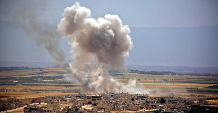 মার্কিন সৈন্য সরতেই সিরিয়ায় বিমান হামলা শুরু করেছে তুরস্ক