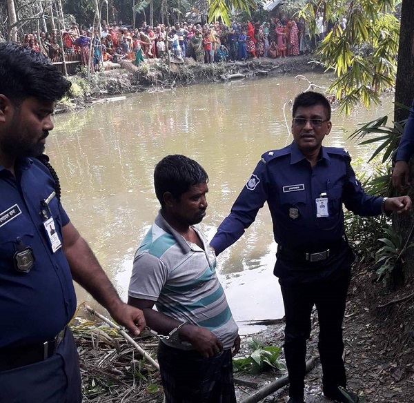 সাতক্ষীরার কালিগঞ্জে স্ত্রীকে হত্যার পর থানায় নিখোঁজের জিডি,স্বামী গ্রেফতার।