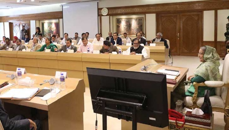 সরকারের মন্ত্রিসভার সিদ্ধান্ত বাস্তবায়ন হার ৭৫ শতাংশ