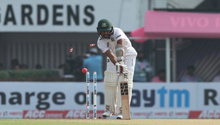 ৬ উইকেট হারিয়ে ধুঁকছে বাংলাদেশ