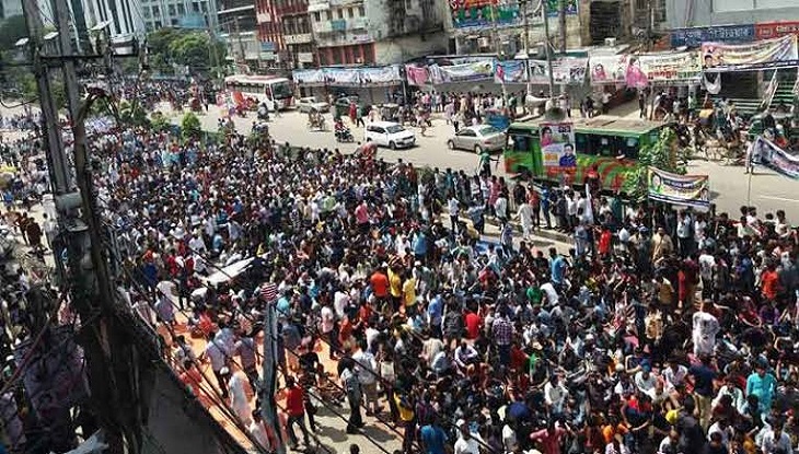 নয়াপল্টনে বিএনপির সমাবেশ শুরু