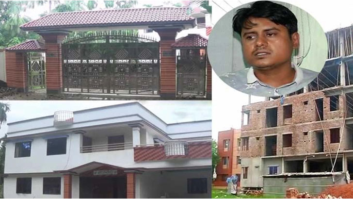 প্রশ্নফাঁসের মূল হোতা ইব্রাহিমের খুলনা ও নড়াইলের আলিশান ২ বাড়ি জব্দ