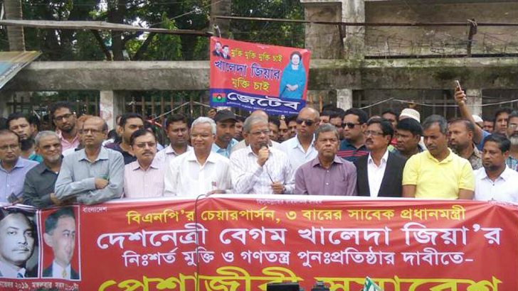 খালেদা জিয়ার অঙ্গ-প্রত্যঙ্গ পঙ্গু হয়ে যাচ্ছে: মির্জা ফখরুল