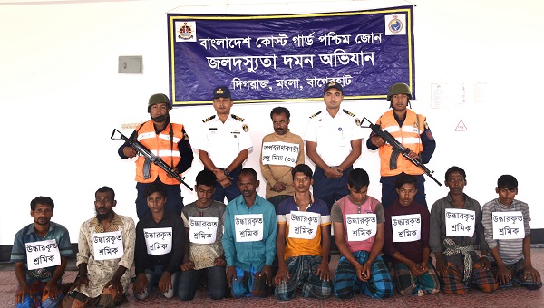 সুন্দরবনের দুবলার চর থেকে অপহৃত ১০ শিশু শ্রমিক উদ্ধার, ১ অপহরণকারী আটক