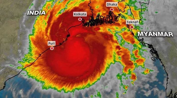 মোংলা থেকে ৩৫০ কিলোমিটার দূরে ঘূর্ণিঝড় ‘বুলবুল’