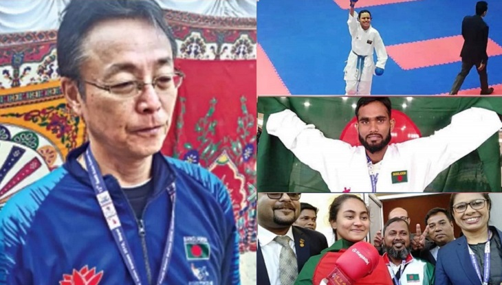 ২৫০ টাকার কোচ জেতালেন তিন সোনা