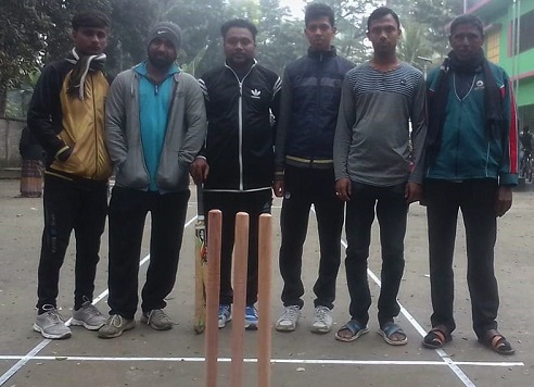 গিলাতলায় দঃ পাড়ায় ১৬ দলীয় নাইট মিনি ক্রিকেট টুর্নামেন্টের উদ্বোধন