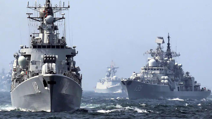 ইরানের সঙ্গে নৌমহড়ায় অংশ নিচ্ছে চীন-রাশিয়া