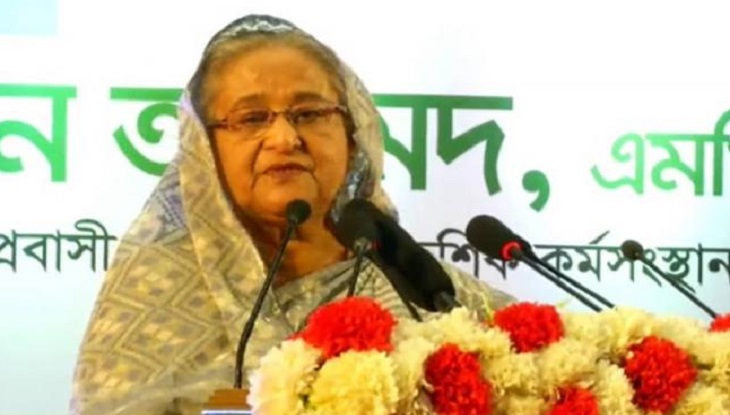 প্রশিক্ষণ ছাড়া আর কোনো কর্মী বিদেশে যাবে না : প্রধানমন্ত্রী