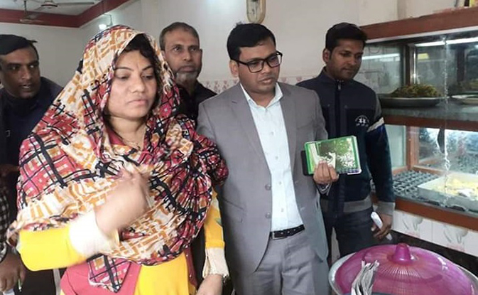 বেনাপোলে ৫ হোটেলে অভিযান, ১ লাখ টাকা জরিমানা