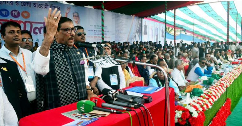 পোস্টার লাগাতে এখন কর্মী খুঁজে পাওয়া যায় না -ওবায়দুল কাদের