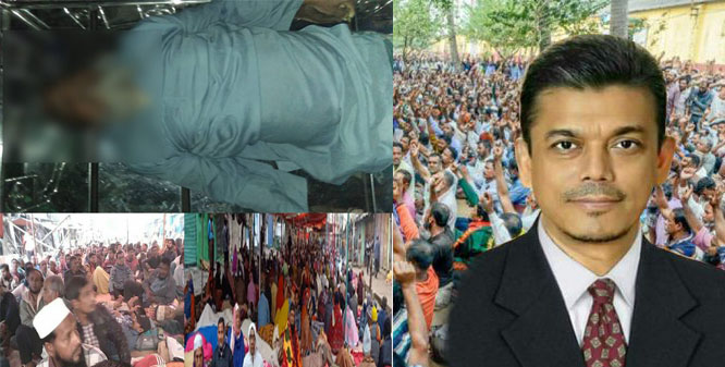 রাষ্ট্রায়ত্ব পাটকল শ্রমিকদের আমরন  অনশনে শ্রমিকের মৃত্যুতে শোক ও ক্ষোভ প্রকাশ- রকিবুল ইসলাম বকুল