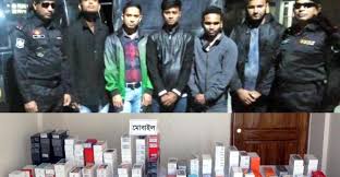 কোটি টাকার বিভিন্ন ব্রান্ডের অবৈধ মোবাইল ফোন জব্দ : গ্রেফতার ৫