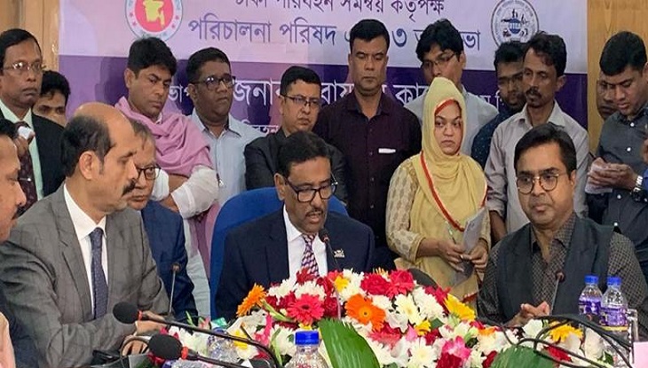 ঢাকার ৬৪ স্থানে বাস স্টপেজ নির্মাণ হবে : সেতুমন্ত্রী