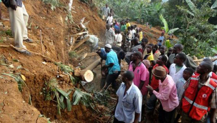 পূর্ব আফ্রিকার দেশ বুরুন্ডিতে ভূমিধসে নিহত ৩৮