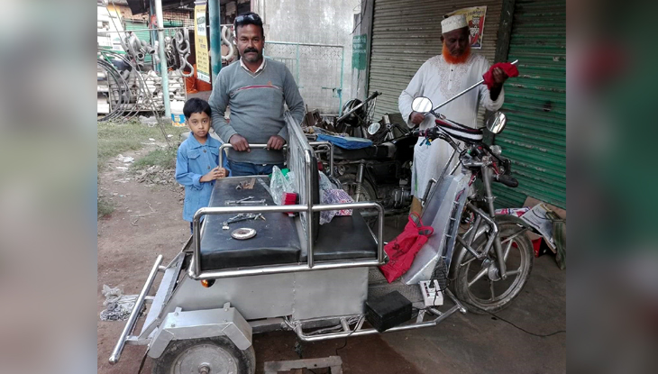 মিজান মেকানিকের এবারের উদ্ভাবন ‘ইউনিক কার’